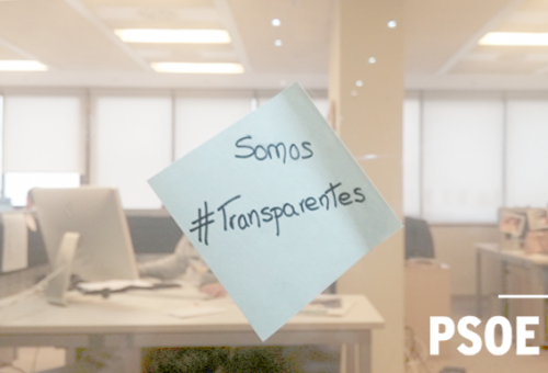 Portal de Transparencia del PSOE: a la vanguardia en España