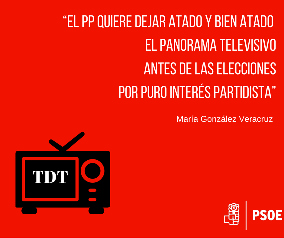 El PP deja atado el panorama televisivo ante las elecciones