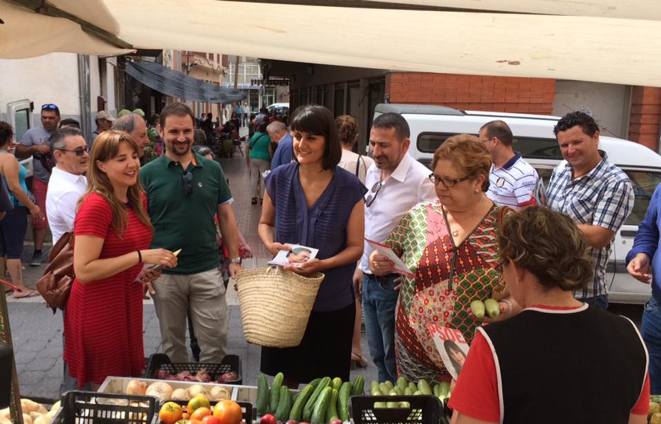 Inicio de campaña. Visita a Lorca y Campos del Río