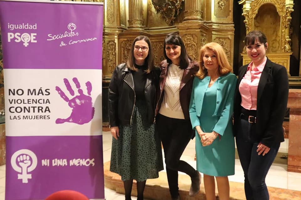 Acto de igualdad en Caravaca presentando la novela ‘Te nombro’